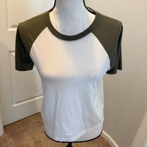 ATM Anthony Thomas )Slub Jersey Schoolboy Baseball T-Shirt nwot. Xs